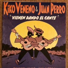 Entradas Antiguas de Conciertos: KIKO VENENO & JUAN PERRO. ENTRADA COMPLETA CONCIERTO TEATRO VICTORIA EUGENIA (1993).. Lote 196133565