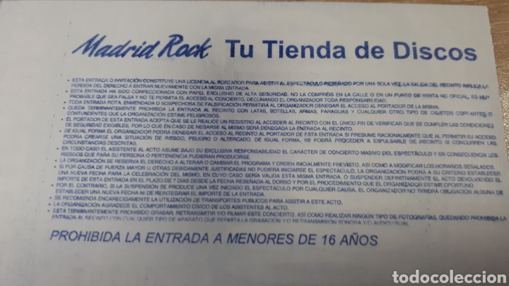 Entradas antiguas de conciertos: ENTRADA LOS SECRETOS Y COTI - Foto 2