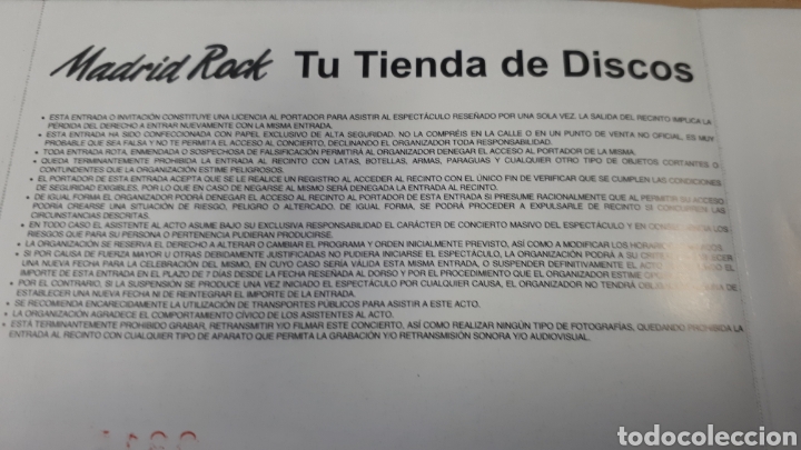 Entradas antiguas de conciertos: ENTRADA MIKEL ERENTXUN - Foto 2