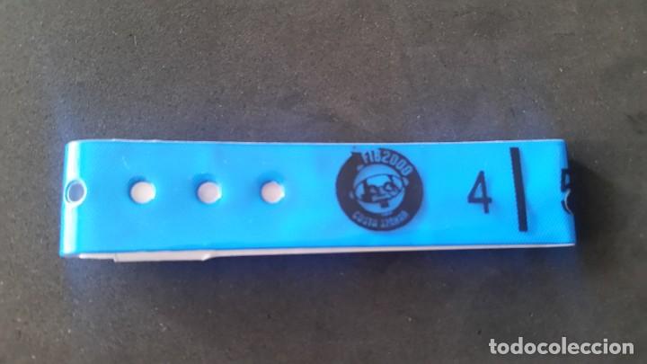 Entradas antiguas de conciertos: pulsera Fib 2000 - Foto 1