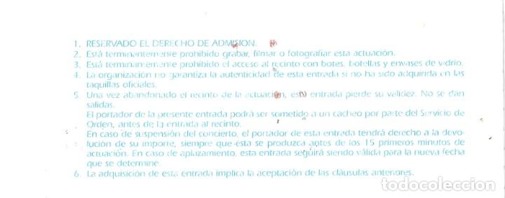 Entradas antiguas de conciertos: JOAQU&Iacute;N CORT&Eacute;S - 1996 - ZARAGOZA - Foto 2