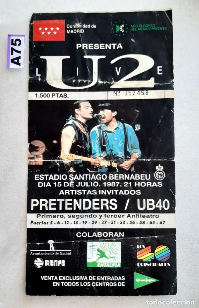 Entradas antiguas de conciertos: entradas de conciertos - Foto 1