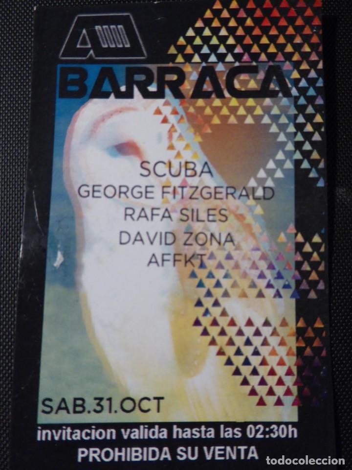 Entradas antiguas de conciertos: ENTRADA BARRACA /\\\ A&Ntilde;O 2015 - Foto 1