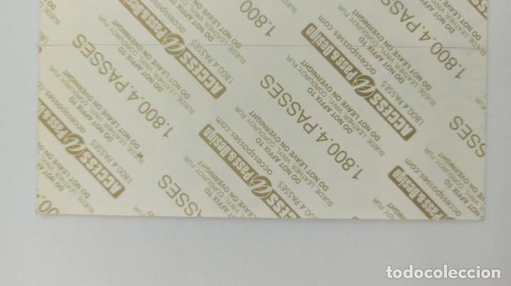 Entradas antiguas de conciertos: BEN HARPER WORKING PASS BACKSTAGE ENVIO CERTIFICADO GRATIS - Foto 8