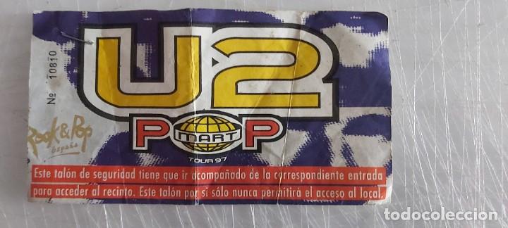 Entradas antiguas de conciertos: ENTRADA PARA CONCIERTO DE U2 1997 - Foto 2