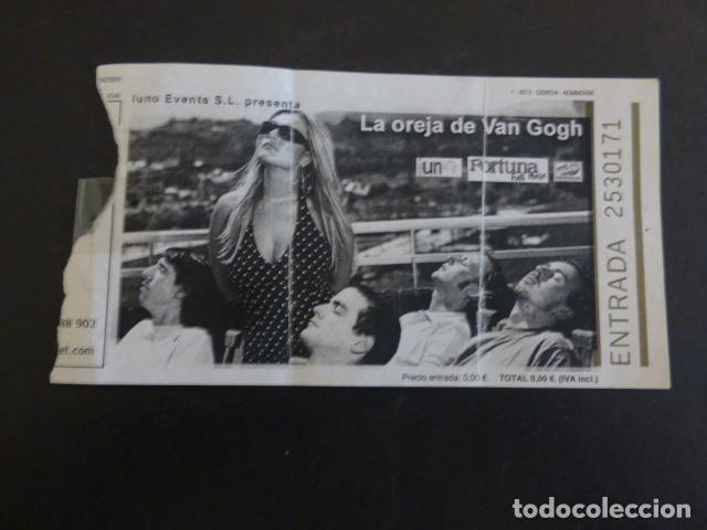 Entradas antiguas de conciertos: ENTRADA CONCIERTO LA OREJA DE VAN GOGH - Foto 1