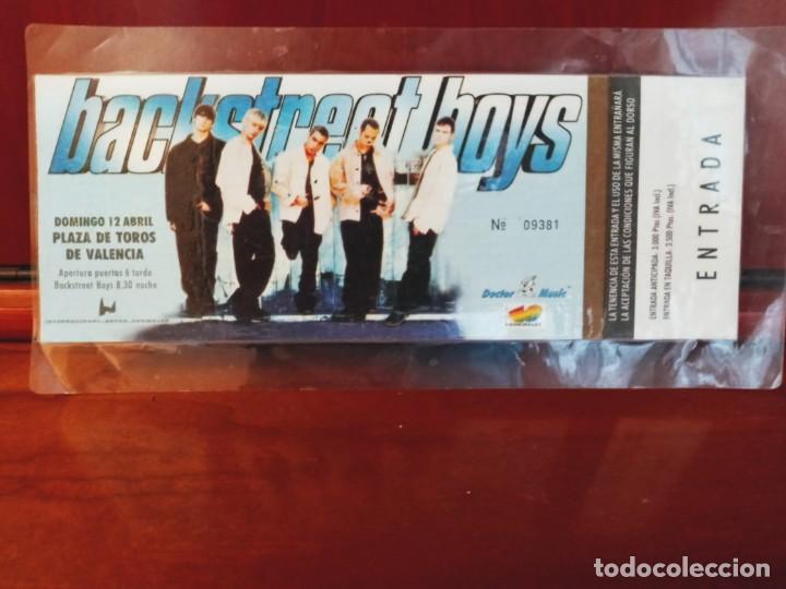 Entradas antiguas de conciertos: OFERTA backestrett boys - Foto 1