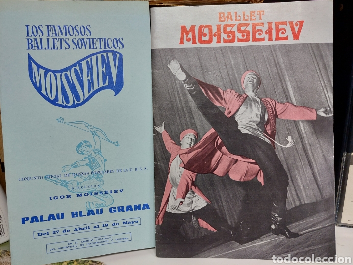 Entradas antiguas de conciertos: Cat&aacute;logo Gira y Programa BALLET Moisseiev - Foto 1