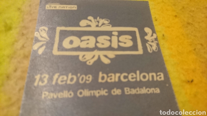Entradas antiguas de conciertos: Oasis - Foto 2