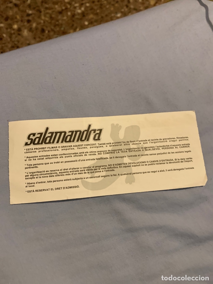 Entradas antiguas de conciertos: Entrada Possessed sala salamandra 2013 - Foto 2