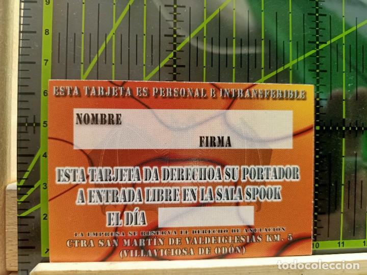 Entradas antiguas de conciertos: SPOOK MADRID TECHNOGENERATION 1997 ACCESO PUERTA - Foto 2