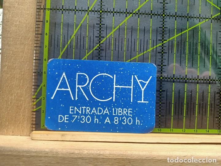 Entradas antiguas de conciertos: ARCHY FLYER PASE DE PUERTA ARCHY TARDE 1994 - Foto 1