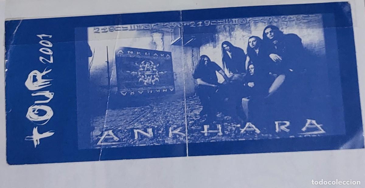 Entradas antiguas de conciertos: Entrada &rdquo;Ankhara&rdquo; Tour 2001 - Foto 1