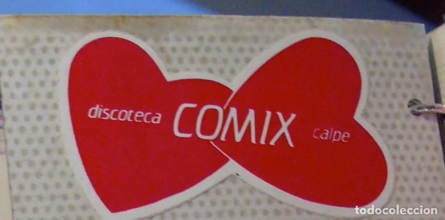 Entradas antiguas de conciertos: COMIX DISCOTECA CALPE A&Ntilde;OS 80 - Foto 1