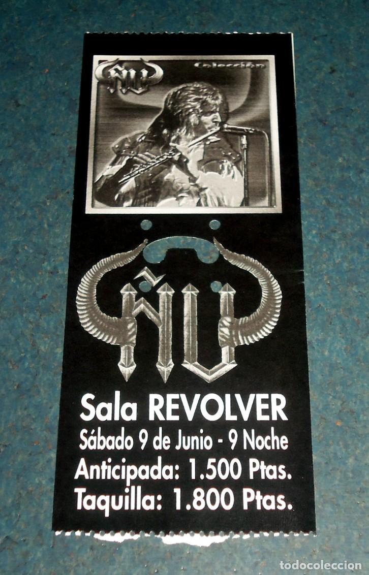 Entradas antiguas de conciertos: Entrada Concierto &Ntilde;U - &iquest;2000? - Foto 1