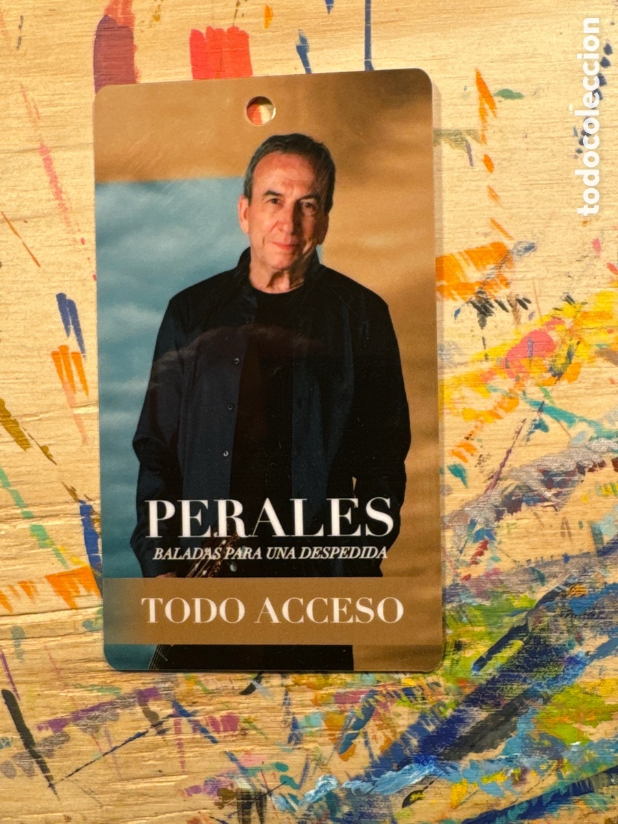 Entradas antiguas de conciertos: Jos&eacute; Luis Perales &ldquo;Backstage&rdquo; - Foto 2