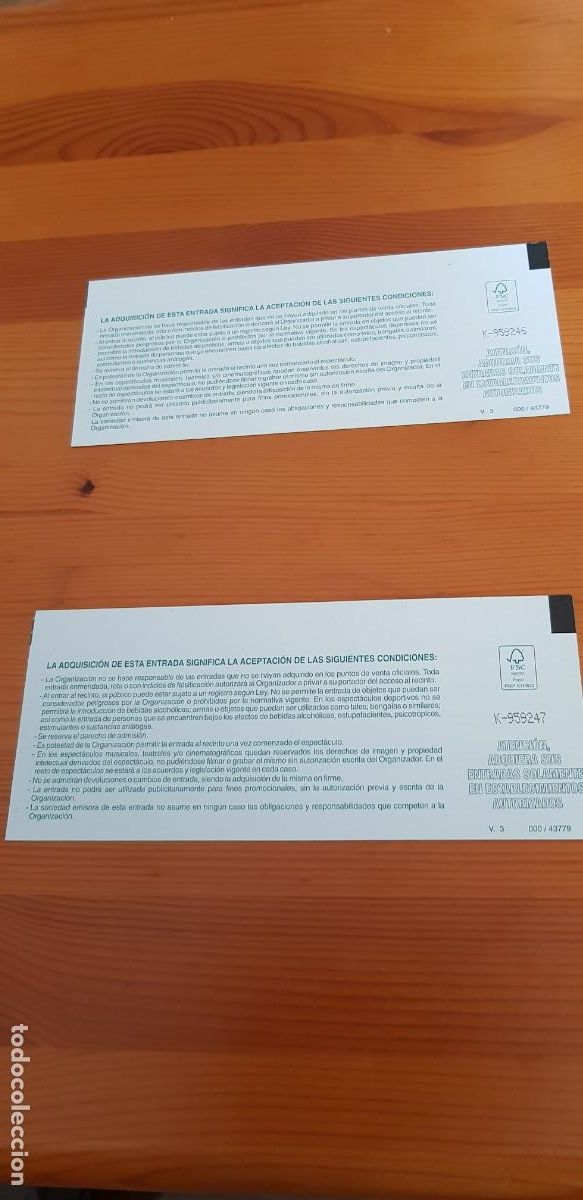 Entradas antiguas de conciertos: PAUL McCARTNEY - FRESHEN UP - Foto 3
