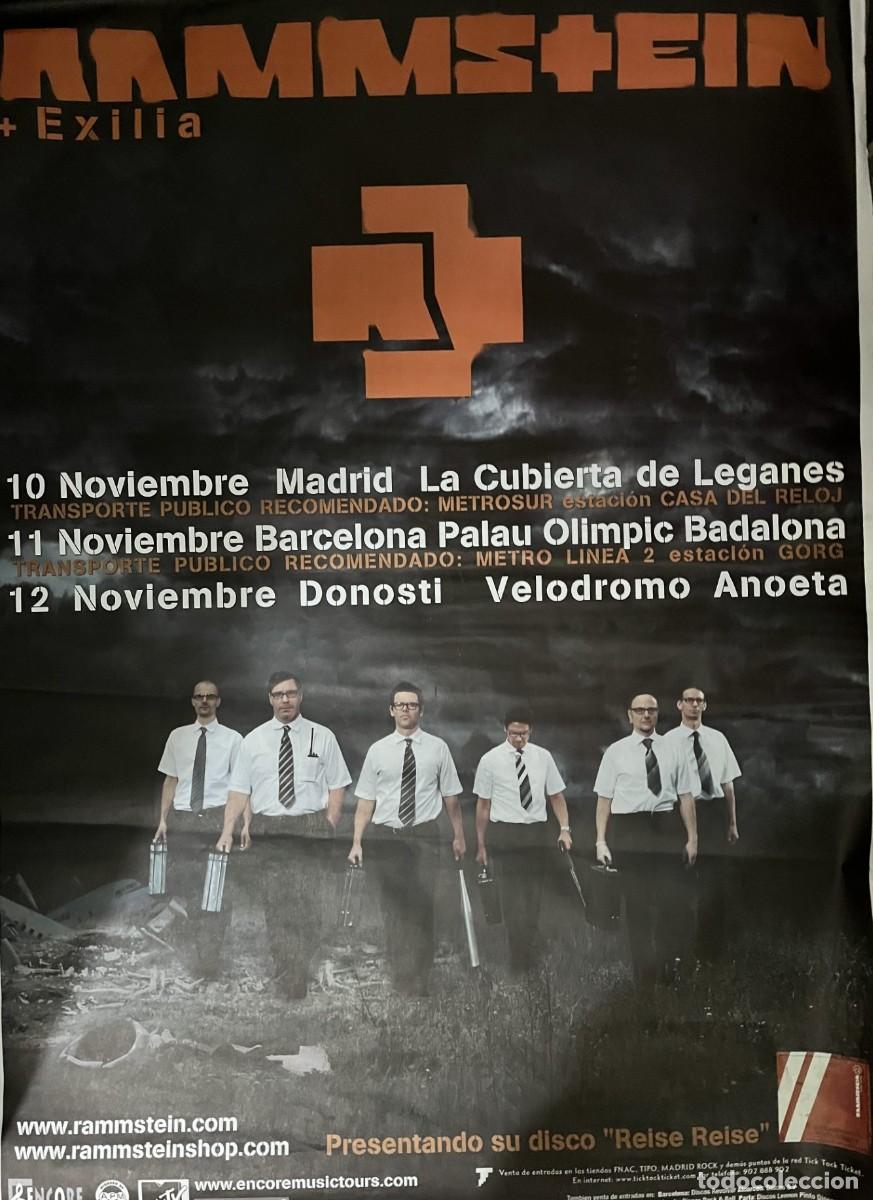 Entradas antiguas de conciertos: RAMMS+TEIN GIRA ESPA&Ntilde;A 2004 - Foto 1
