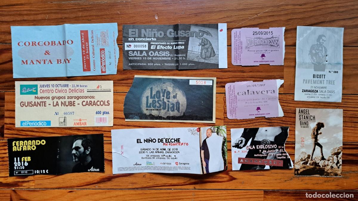 Entradas antiguas de conciertos: Entradas de conciertos - Foto 1