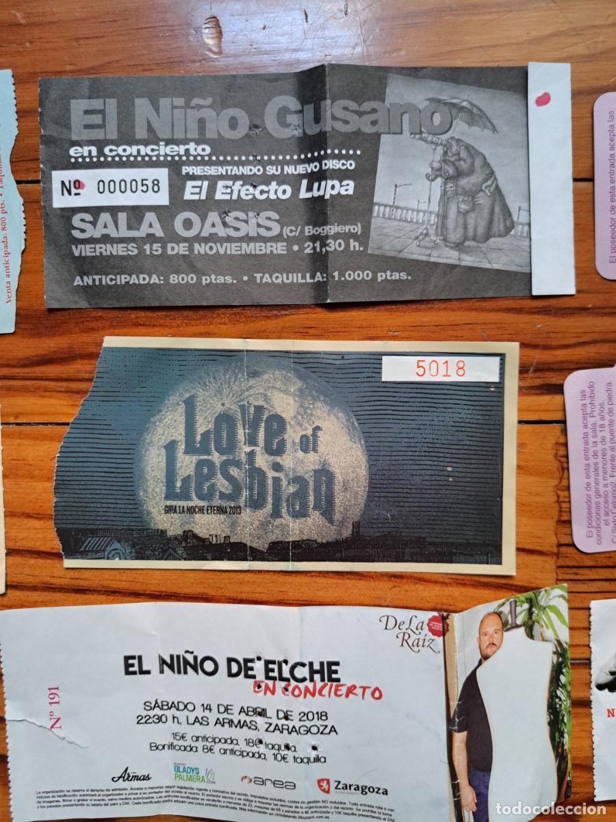 Entradas antiguas de conciertos: Entradas de conciertos - Foto 3