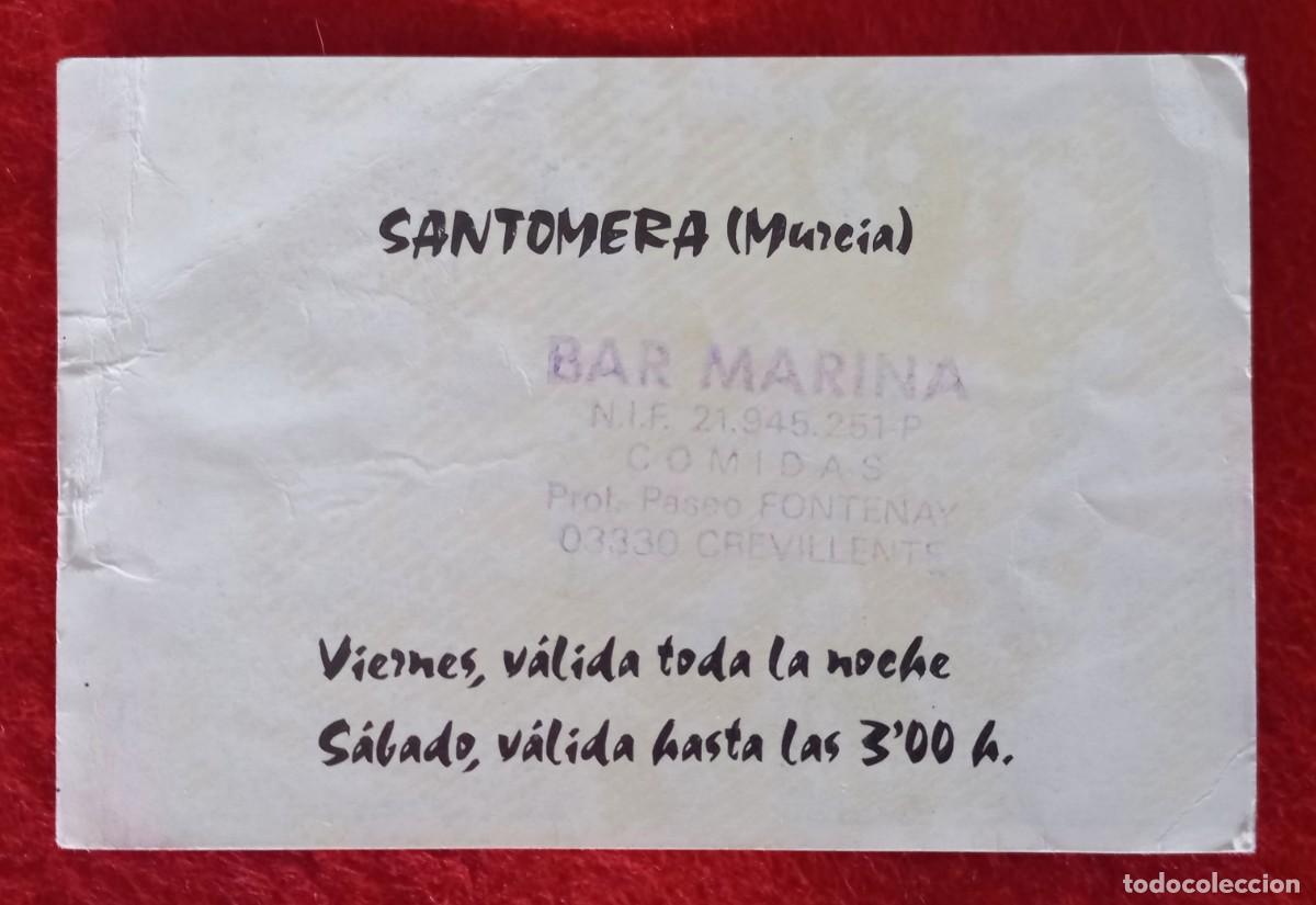 Entradas antiguas de conciertos: FLYERS DISCOTECA LIMITE - SANTOMERA A&Ntilde;OS 90 - Foto 2