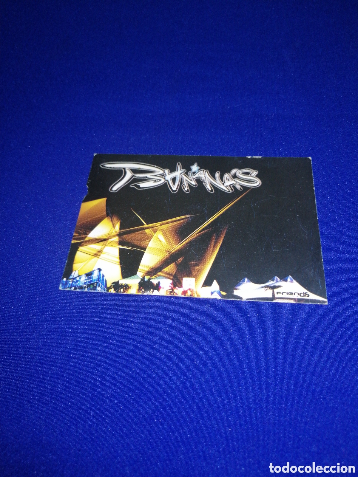 Entradas antiguas de conciertos: DISCOTECA BANANAS MAXI DISCO FLYER - Foto 1