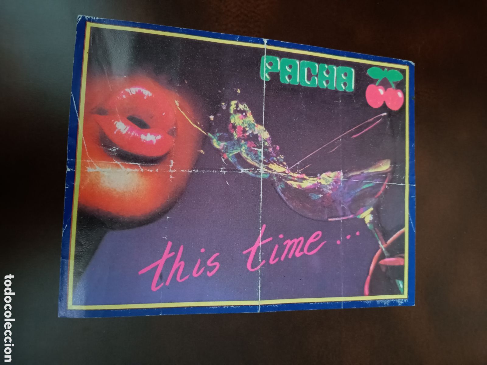 Entradas antiguas de conciertos: FLYER DE PACHA - THIS TIME... - A&Ntilde;OS 80 - Foto 1