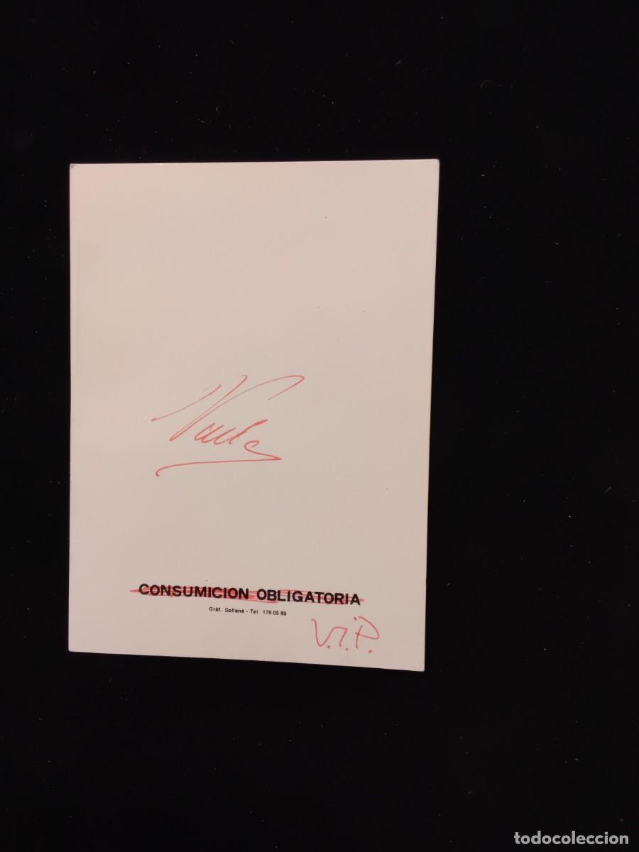 Entradas antiguas de conciertos: Invitaci&oacute;n Discoteca Triplex - Foto 2