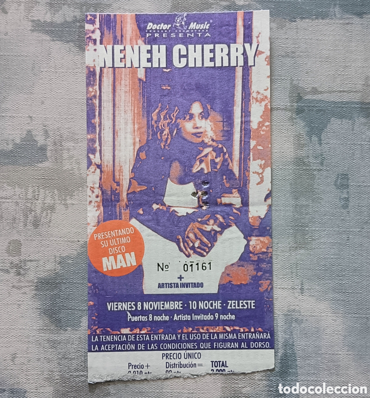 Entradas antiguas de conciertos: Entrada Neneh Cherry - Foto 1