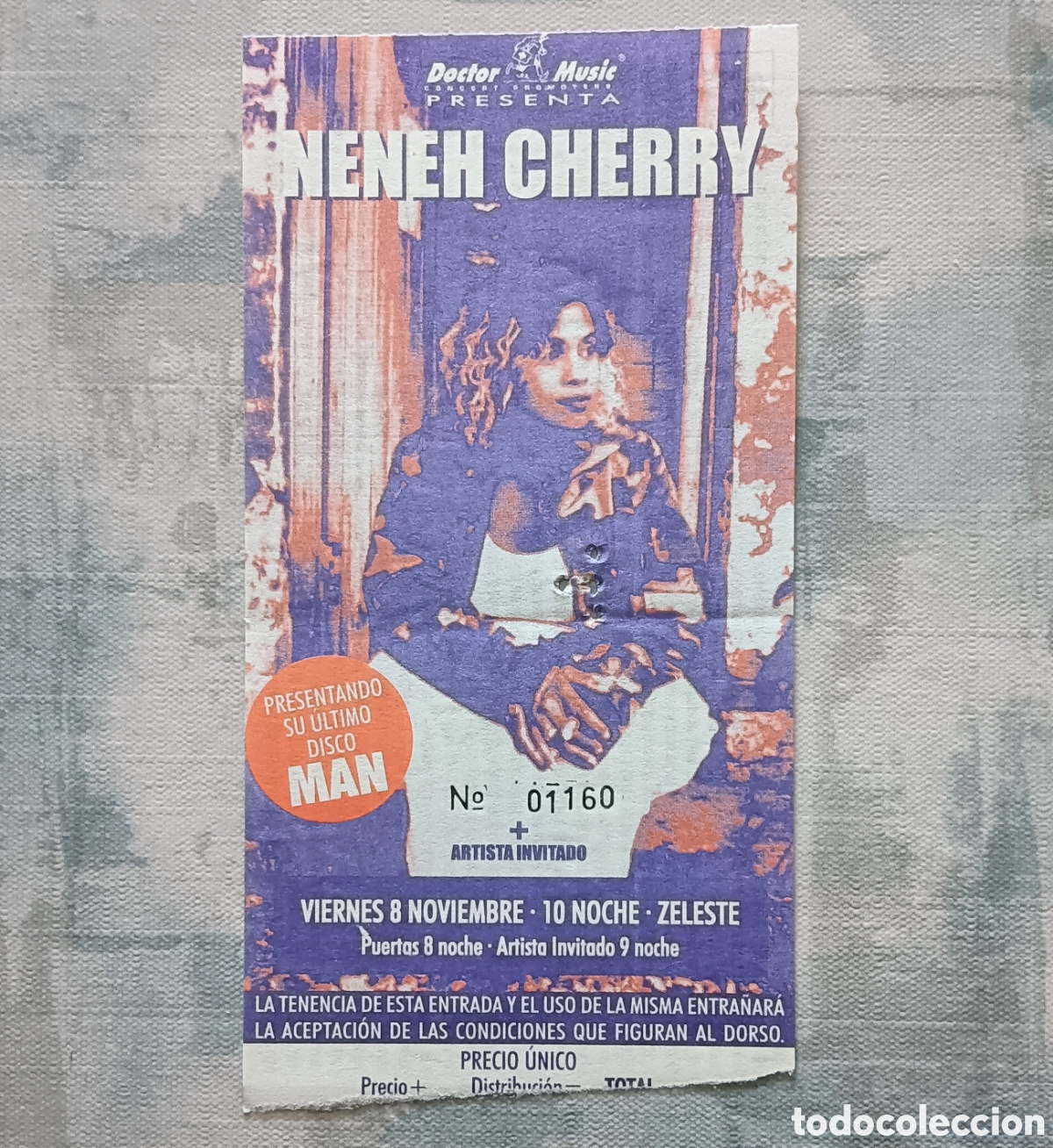 Entradas antiguas de conciertos: Entrada Neneh Cherry - Foto 1