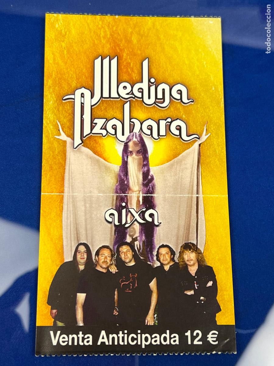 Entradas Antiguas de Conciertos: ENTRADA CONCIERTO MEDINA AZAHARA