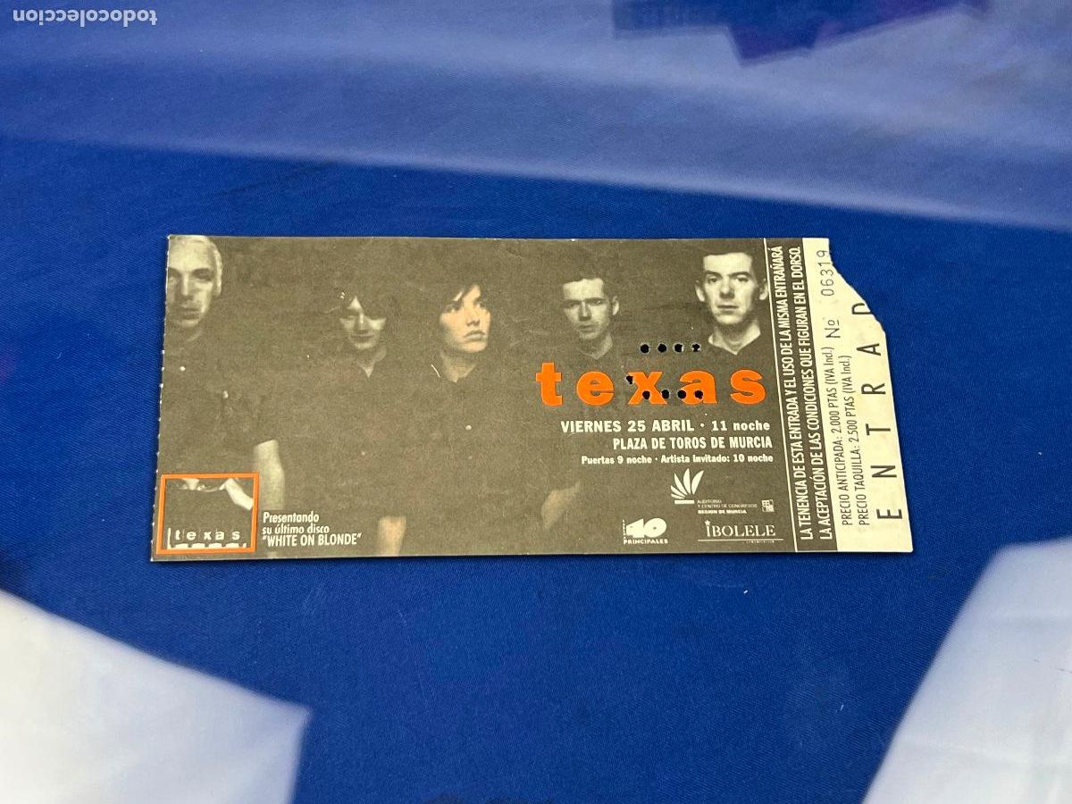 Biglietti di Concerti: ENTRADA CONCIERTO TEXAS