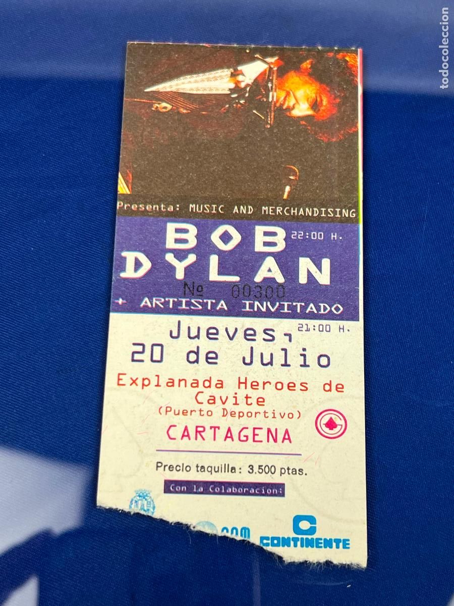 Biglietti di Concerti: ENTRADA CONCIERTO BOB DYLAN