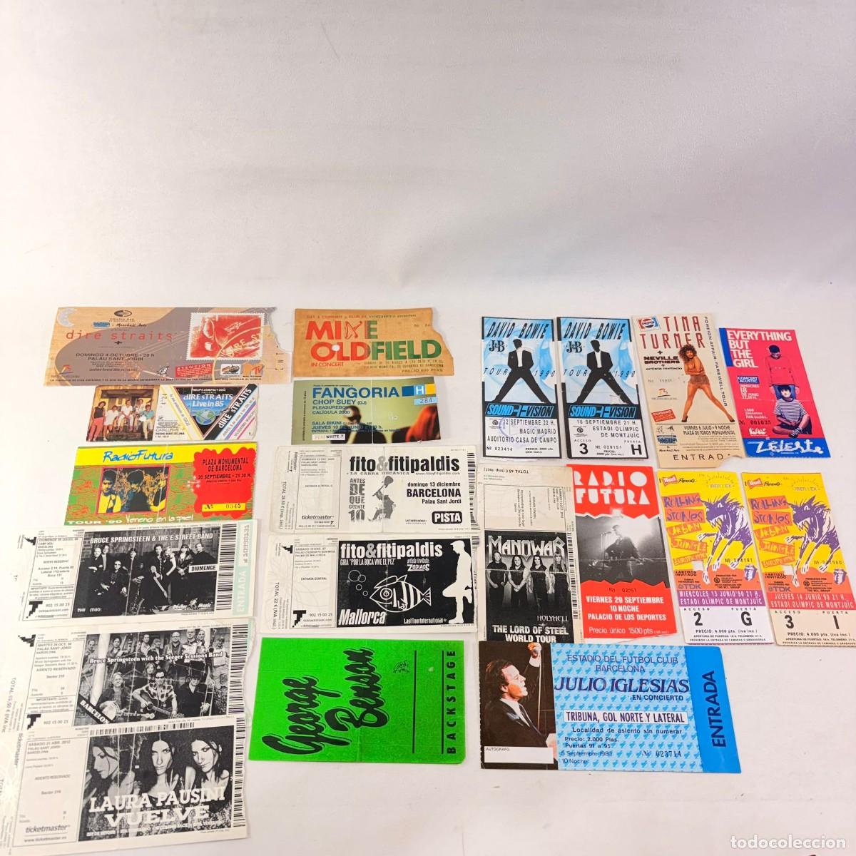 Konzert-Eintrittskarten: LOTE 19 ENTRADAS DE CONCIERTO + ACCESO BACKSTAGE - VER DESCRIPCI&Oacute;N