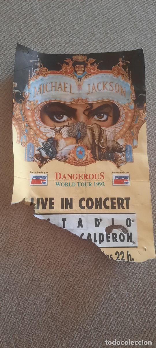 Entradas Antiguas de Conciertos: Michael Jackson tour Dangerous