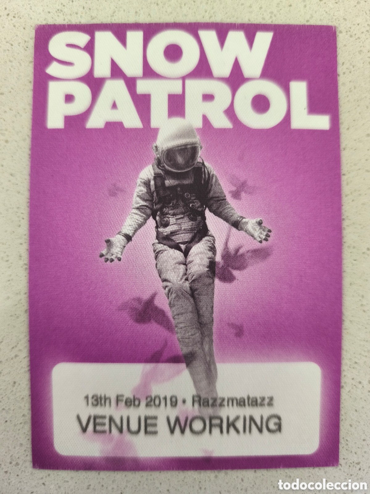 Entradas antiguas de conciertos: Snow Patrol Backstage Pass - Foto 1