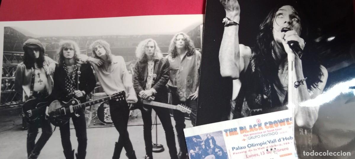 Entradas Antiguas de Conciertos: THE BLACK CROWES - ENTRADA Y DOS FOTOGRAFIAS