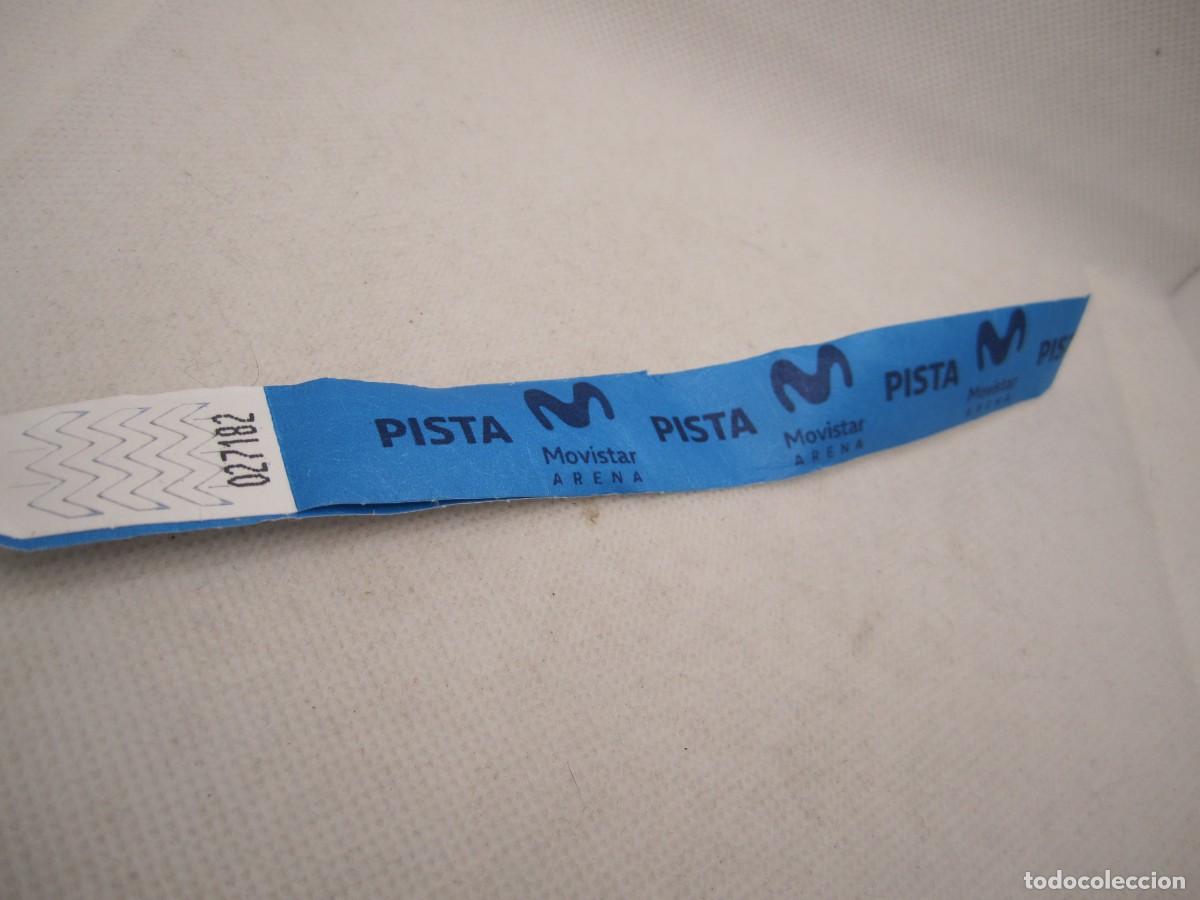 Entradas antiguas de conciertos: entrada pulsera movistar arena madrid - Foto 2