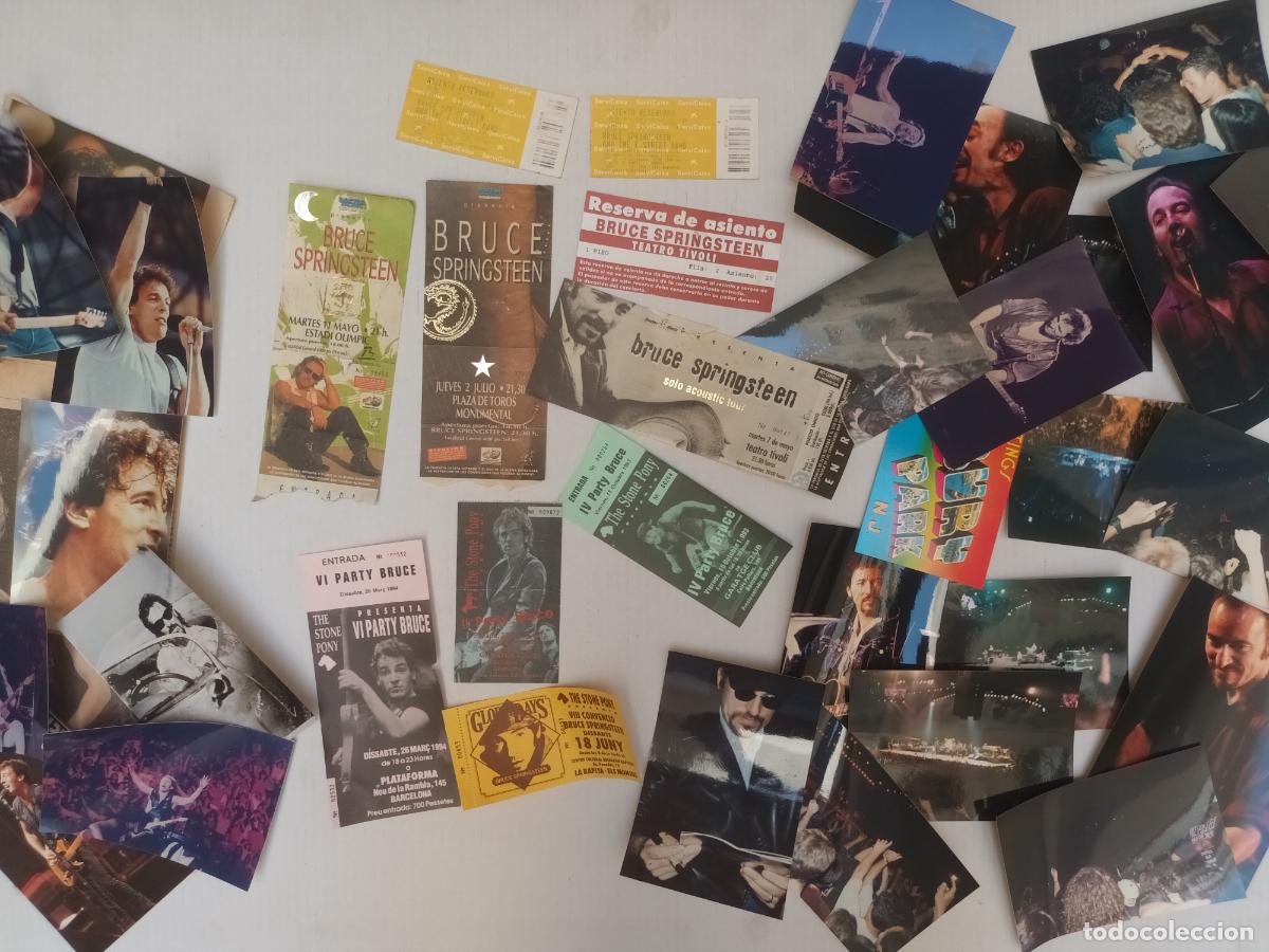 Entradas Antiguas de Conciertos: LOTE BRUCE SPRINGSTEEN ESTRADAS, PARTY PONY.FOTOGRAF&Iacute;AS, CONCIERTOS BARCELONA