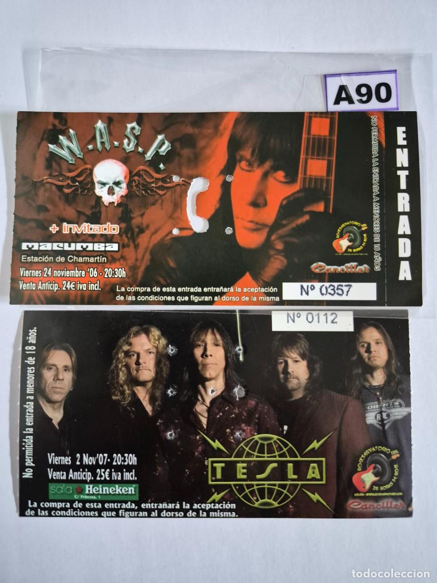 Entradas Antiguas de Conciertos: entradas de conciertos