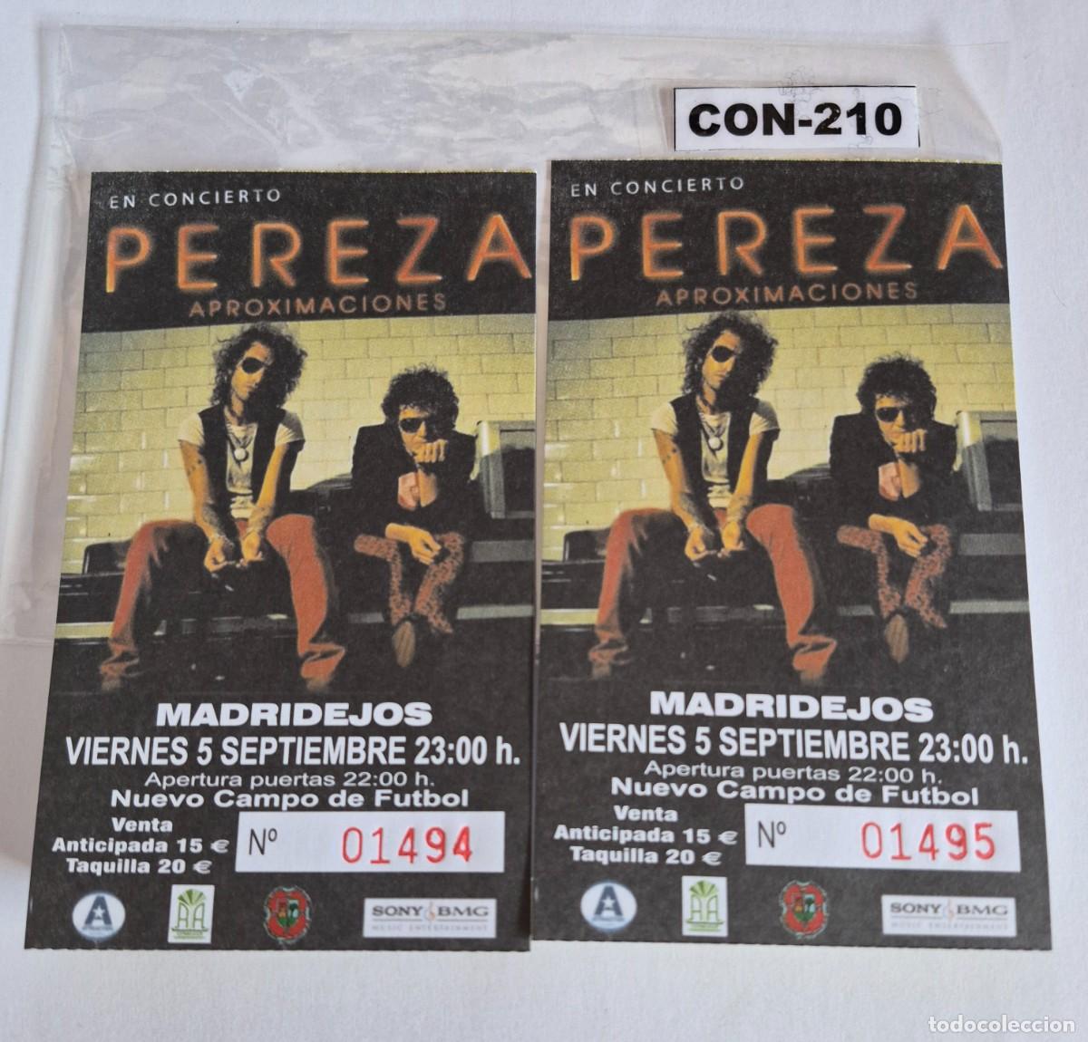 Entradas Antiguas de Conciertos: entradas de conciertos