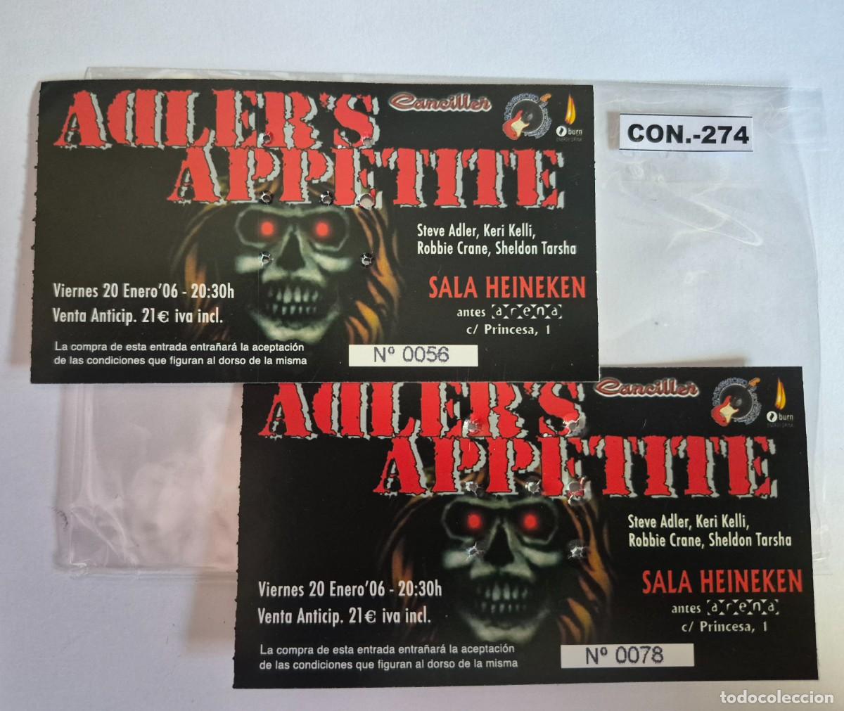 Entradas Antiguas de Conciertos: entradas de conciertos