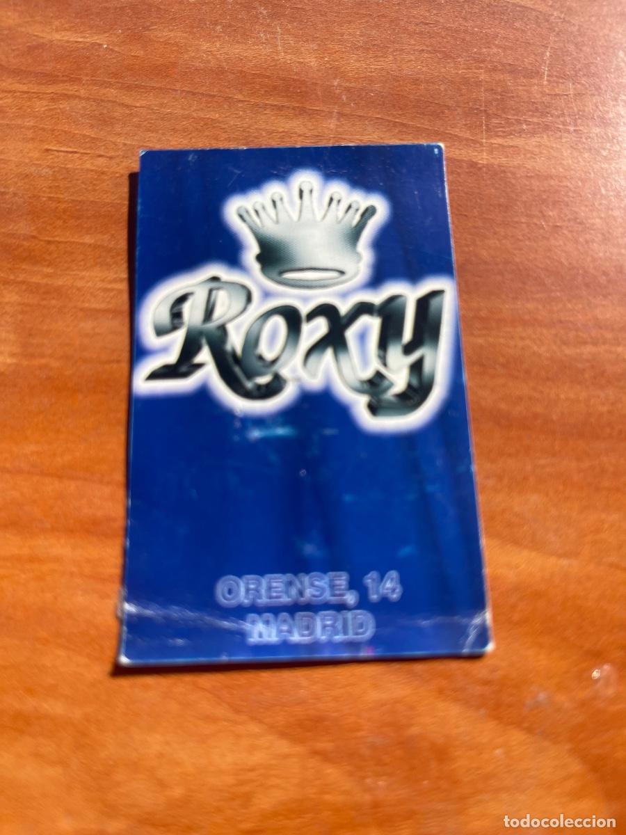 Entradas antiguas de conciertos: FLYER INVITACION ENTRADA DISCOTECA ROXY ANOS 90 MADRID