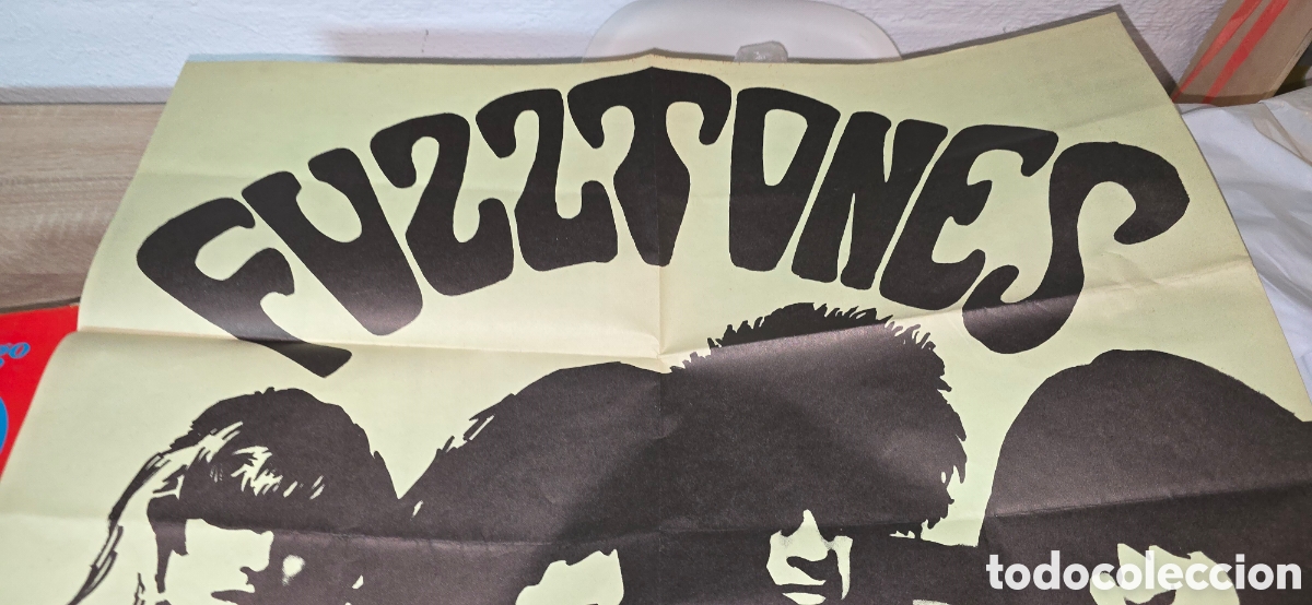 Entradas antiguas de conciertos: POSTER GRAN FORMATO CONCIERTO FUZZTONES - Foto 2