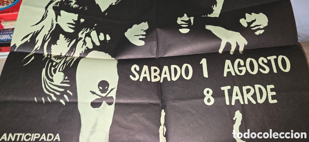 Entradas antiguas de conciertos: POSTER GRAN FORMATO CONCIERTO FUZZTONES - Foto 3