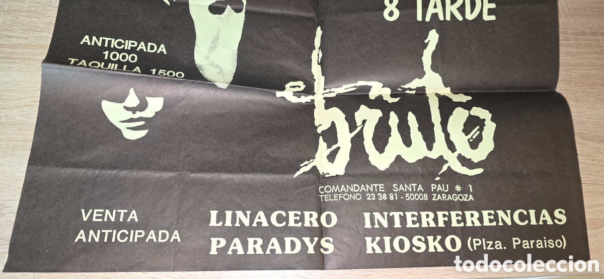 Entradas antiguas de conciertos: POSTER GRAN FORMATO CONCIERTO FUZZTONES - Foto 4