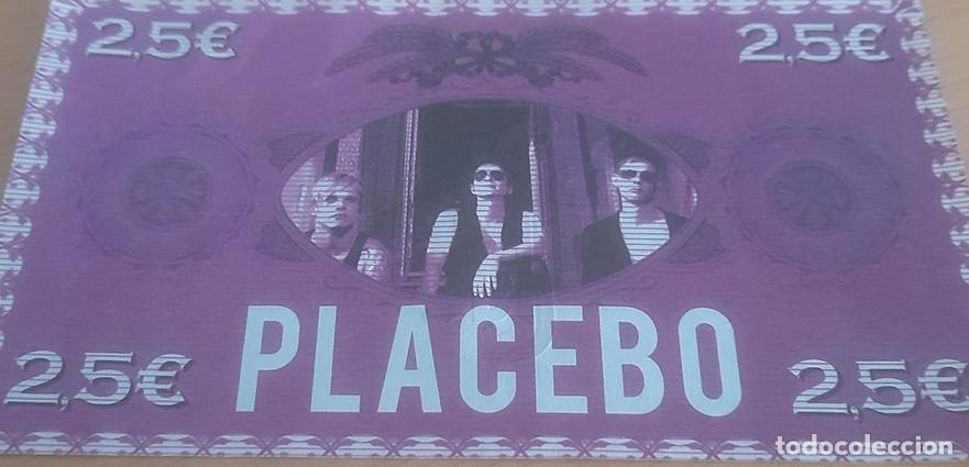Bilhetes de Concertos: PLACEBO billete de concierto
