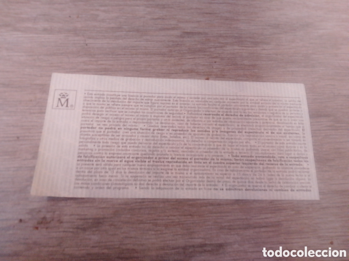 Entradas antiguas de conciertos: ENTRADA CONCIERTO DIO - SALA KANGAROO - CC - - Foto 2