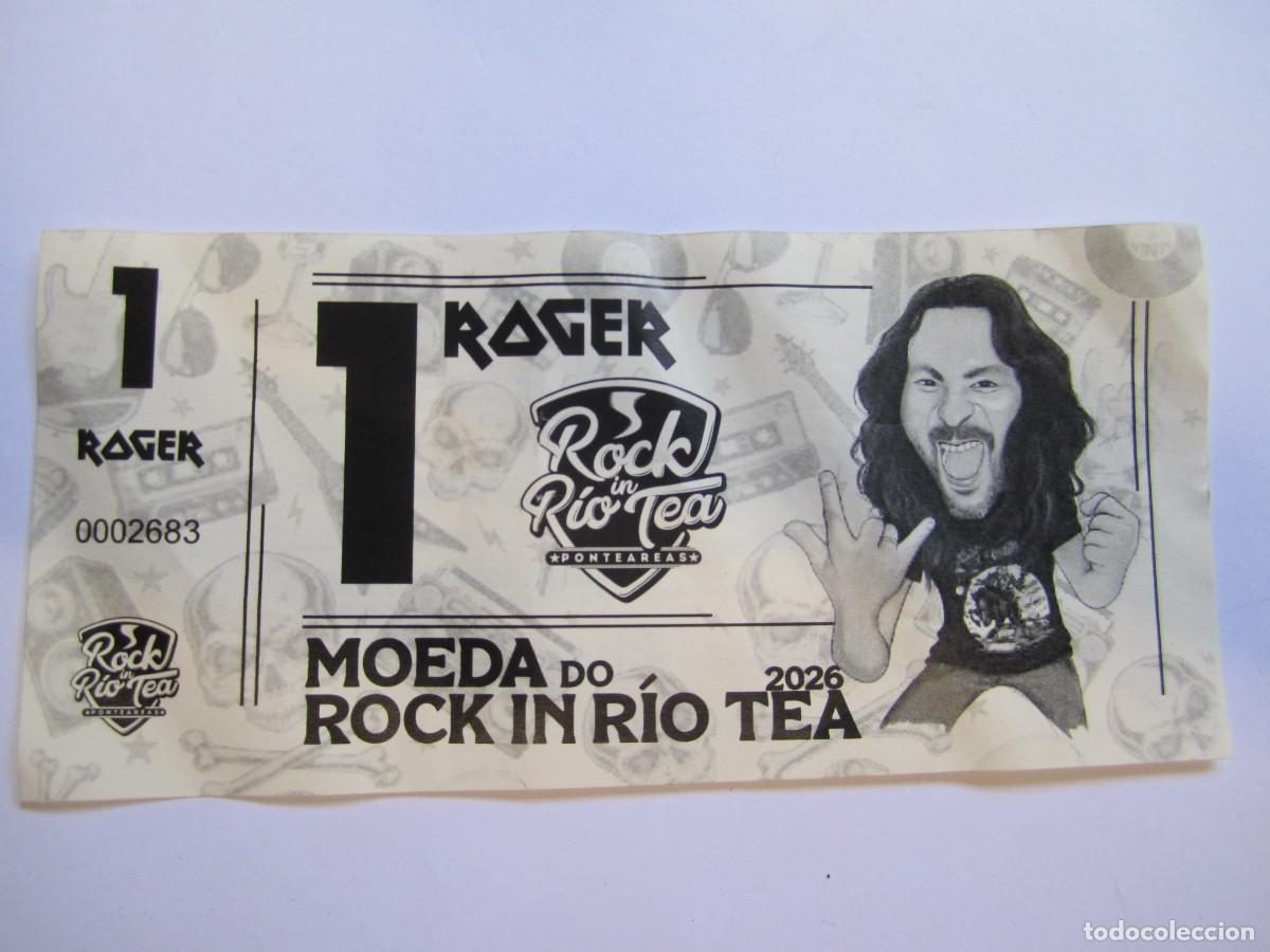 Entradas antiguas de conciertos: 1 roger moeda do rock in rio tea 2026 ponteareas