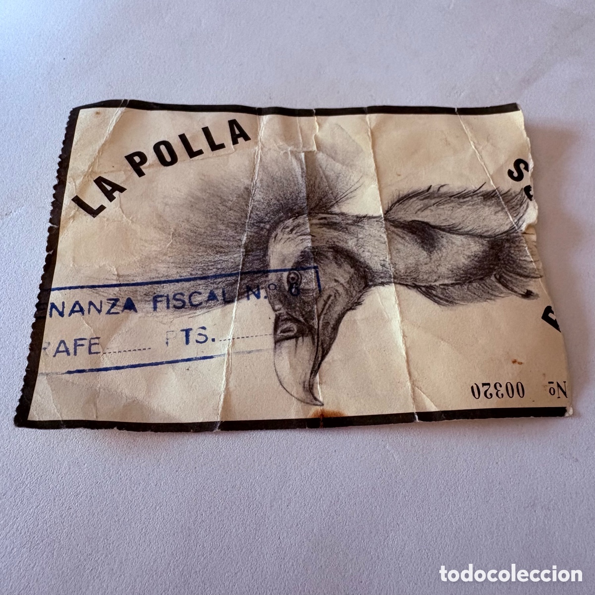 Entradas antiguas de conciertos: Entrada concierto la polla records olot girona pabell&oacute;n polideportivo 1989
